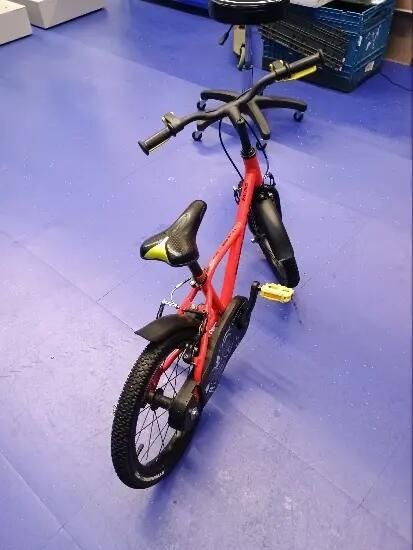 Bicicletă Racing 900 16'' roșu ropii 105 - (SecondHand) Decathlon