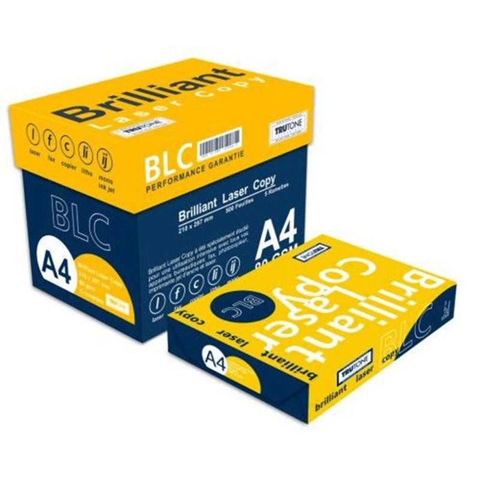 Hartie copiator Brilliant, Eurobasic, 80g, A4 5 topuri/bax