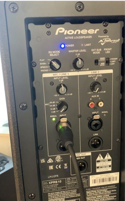 Boxe Profesionale Topuri Powersoft 2400 W PIONEER XPRS 10