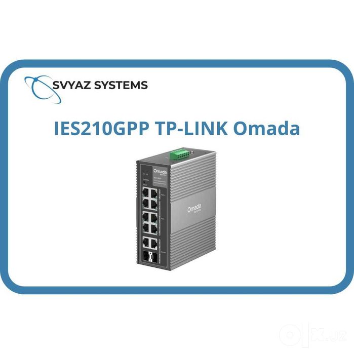 IES210GPP L2 Индустриальный PoE коммутатор TP-LINK Omada Switch