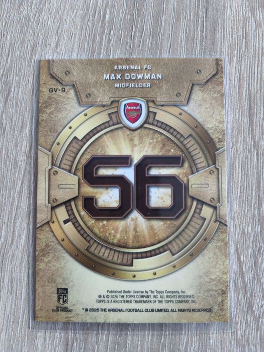 Topps Collector Tin Arsenal 2026/27