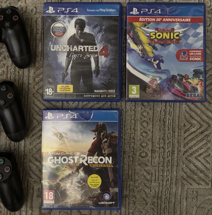 Лицензионные диски игры на PS4, PlayStation 4
