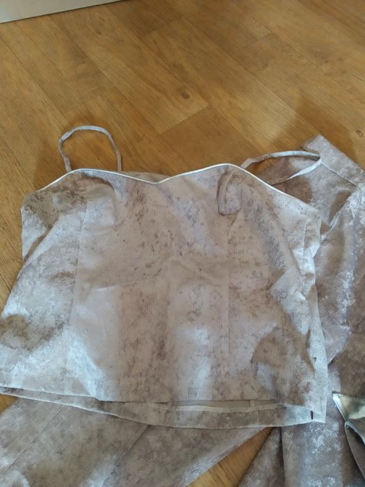 Женская тройка из микро вельвета