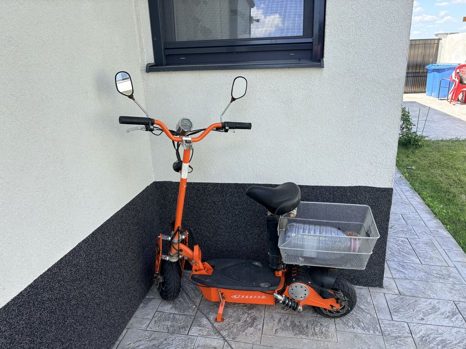 Scuter electric Street 20 cu scaun – BATERIE NOUĂ, funcțional