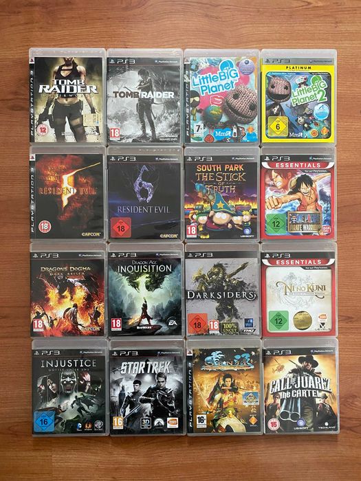 PlayStation 3 игри – Tomb Raider, Resident Evil 5/6, South Park + още | 10€ / броя