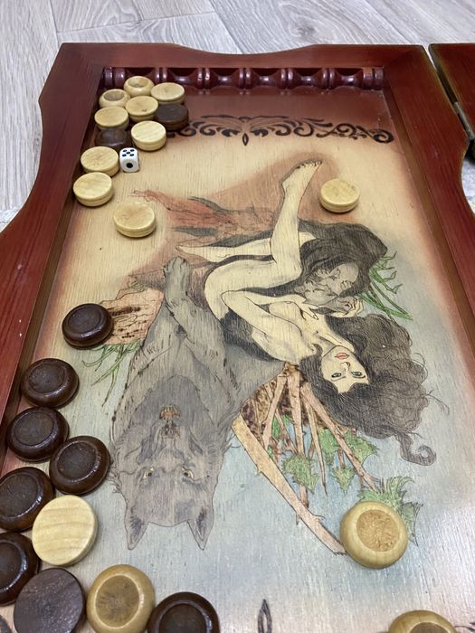 Нарды ручная работа