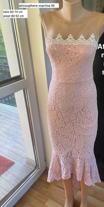 Rochie dantela atmosphere marime M model sirena ocazie eleganta