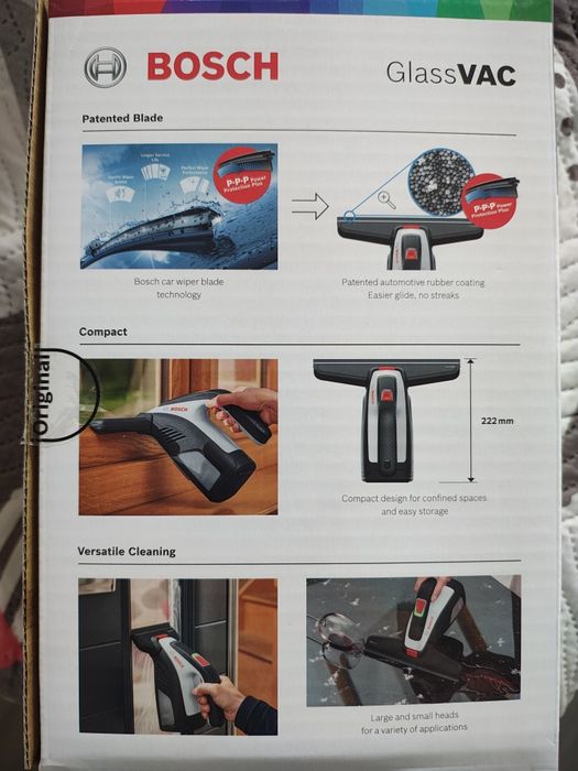 Стъклочистач Bosch GlassVac