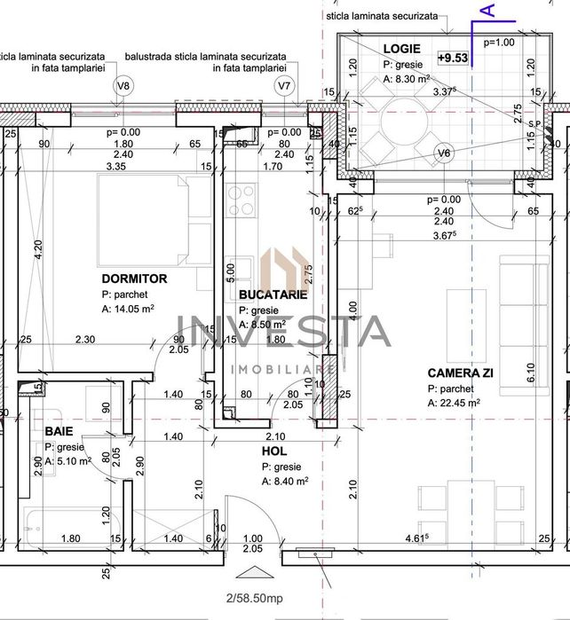 Apartament 2 camere decomandat, Constructie Premium, Andrei Muresanu!
