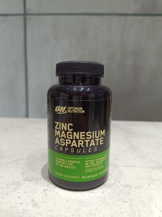 Optimum nutrition ZMA zinc magnesium aspartate 90 capsules