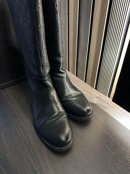 Ботуши Gucci естествена кожа