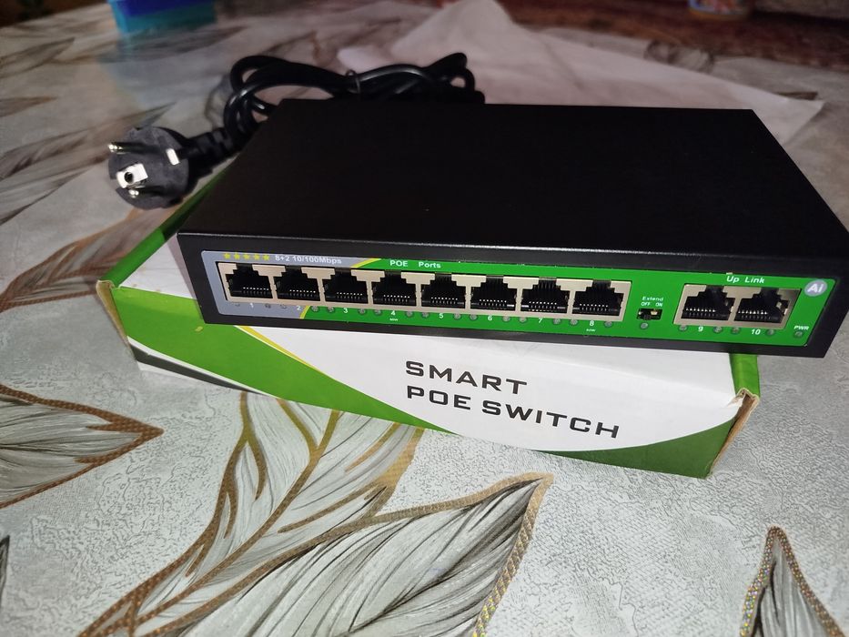 Коммутатор SMART POE SWITCH 10