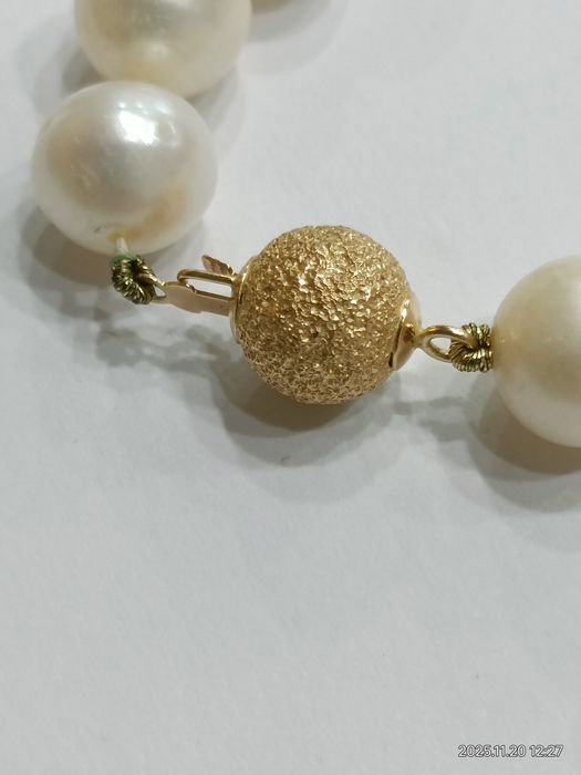 Vind șirag de perle akoya cu închizătoare din aur 14kt