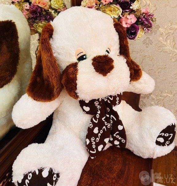Yumshoq oyinchoqlar bolalar uchun, ayiq kuchuk, мягкие игрушки - детей