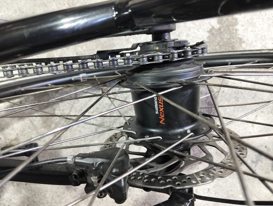 Vand bicicleta electrica Greenway, S, mid drive, Nexus, 2023