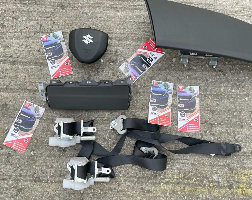 Suzuki SX4 S-Cross kit airbag - volan pasager genunchi - set centuri