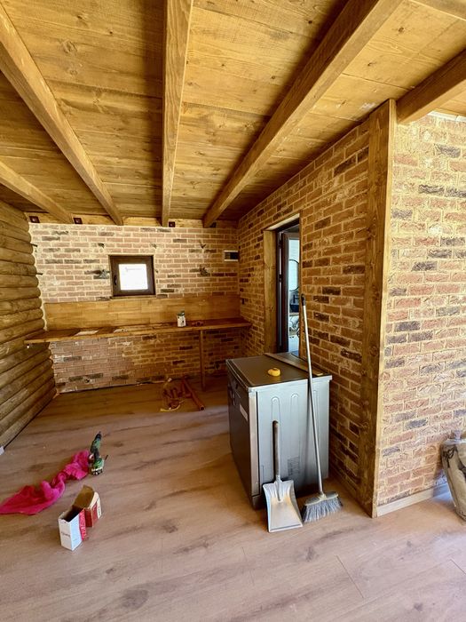 Покриви, Навеси, Дървени къщи