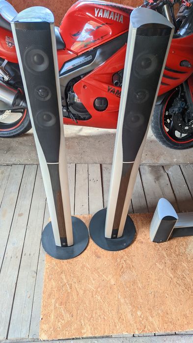 Sistem Audio Yamaha 5.0 High-End Aluminiu - Seria NS-LC5 (Turnuri + Centru + Sateliți)