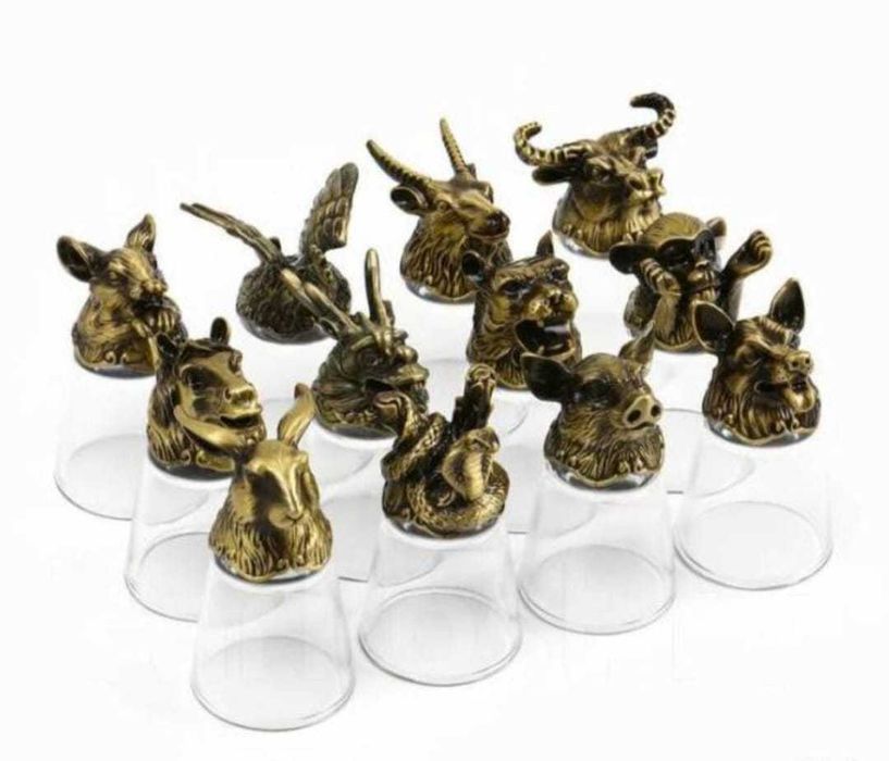 Подарок солидному мужчине стопки перевертыши