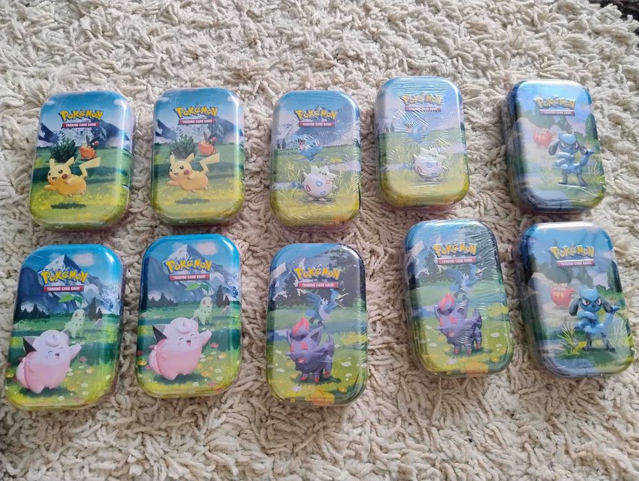 Pokemon Ascended Heroes Mini Tin Display