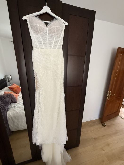 Rochie de mireasa Esposa Bridal Boutique + voal dantela chantilly !