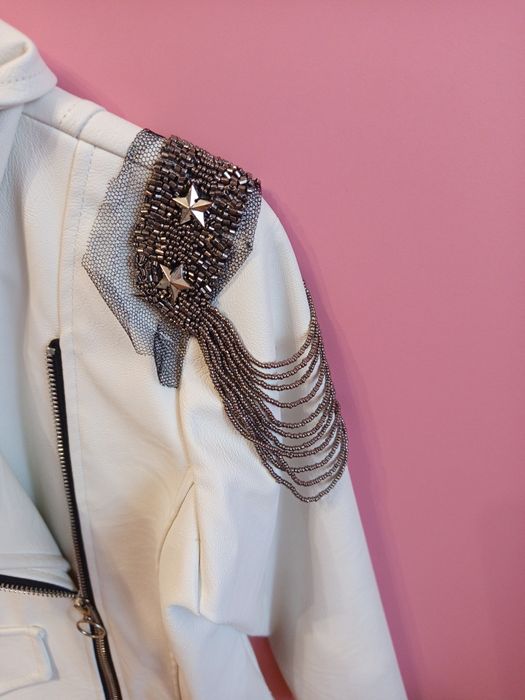 Geacă imitație piele!