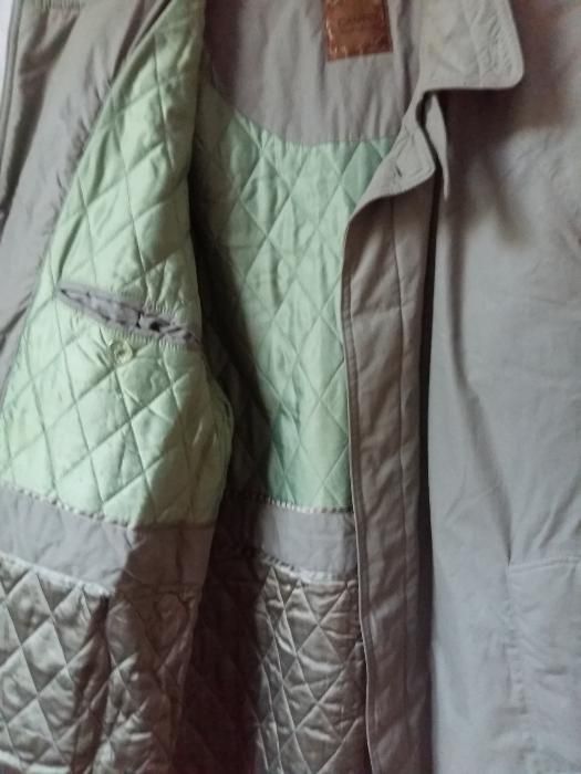 Мъжки шлифер, ватиран, с подплата