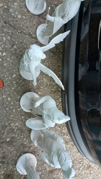 Римски статуй ръчна изработка 8бр масивни,стабилни в перфектно състоян