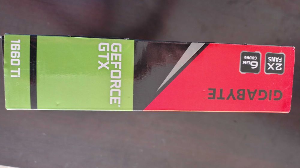 Видео карта gigabyte gtx 1660 ti нова