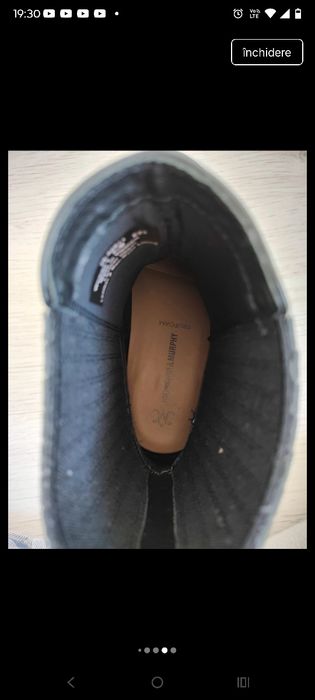 Botine ghete piele SUA 38 (8,5 US)