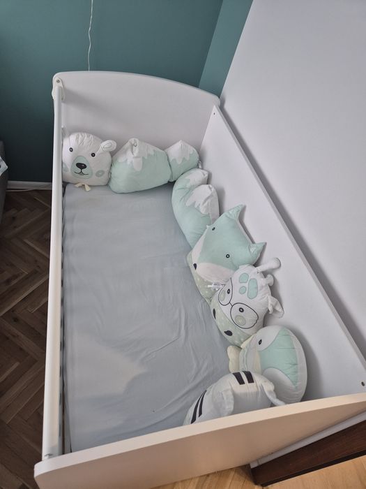 Бебешка кошара+нов двулицев матрак YATASH