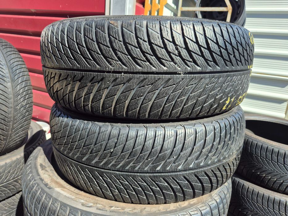2 Anvelope M+S IARNA - 205/55/17 91H - Michelin Alpin 5 - CA NOI - DOT 2019 !