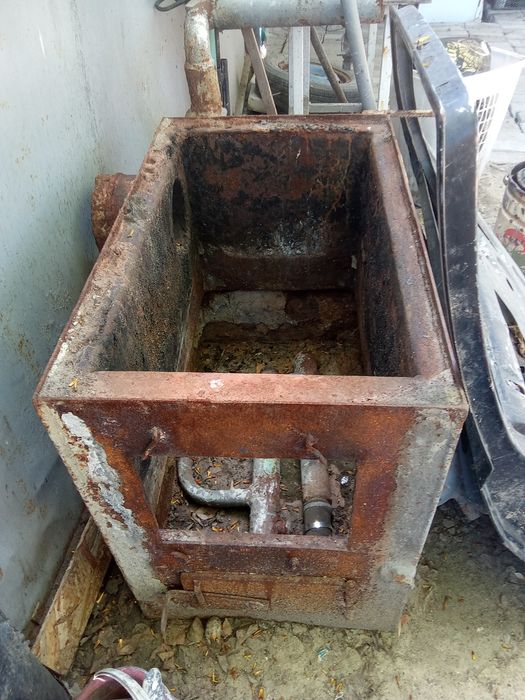 Печь котел на ..