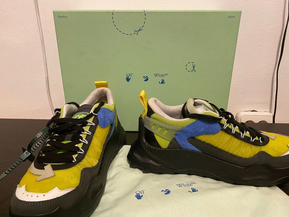 OFF WHITE ODSY 1000 Green  Bone