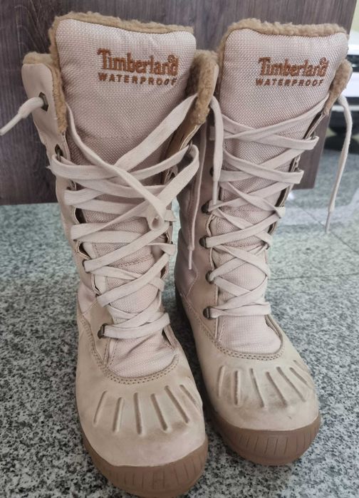 Апрески ботуши дамски Timberland ръчна изработка 38 номер