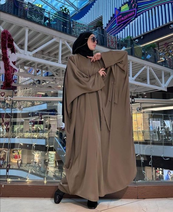 Абая платье. Оверсайз. Черная