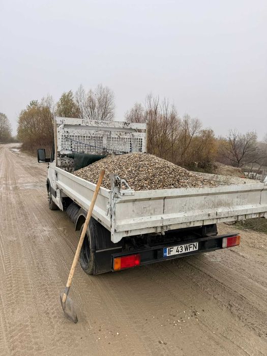 Servicii Vanzare/Tansport Agregate NISIP-PIATRA-BALASTRU-PAMANT ETC