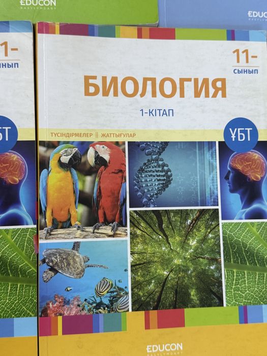 ұбт дайындалуға арналған кітаптар