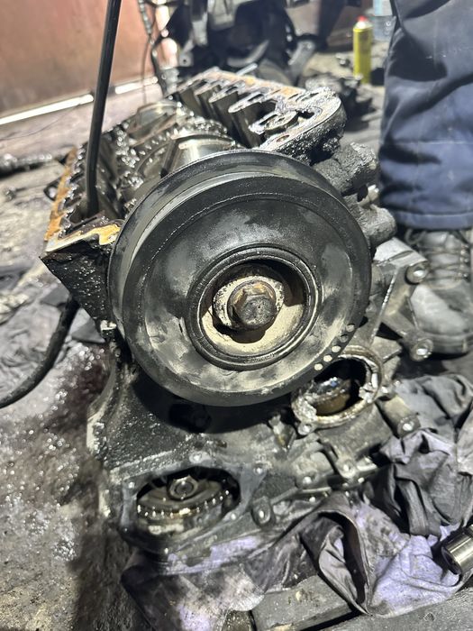 Опел вектра С дизел 2.2 двигател на части със счупен коляно вал