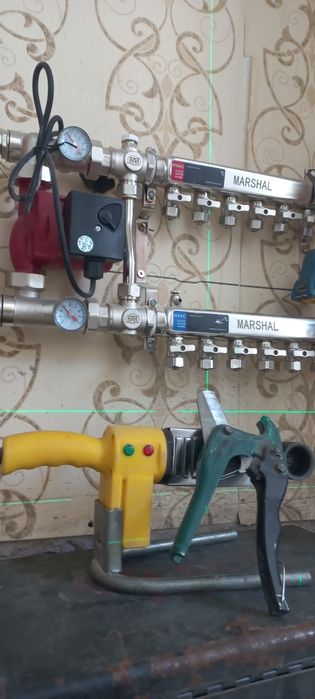 сантехник мастер . отопление тёплые полы