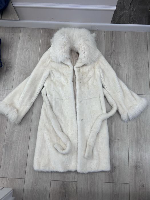 Шуба норковая , воротник писец