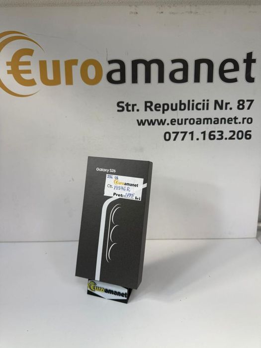 Telefon mobil Samsung Galaxy S26, Dual SIM, 12GB RAM, 256GB, 5G, -G-