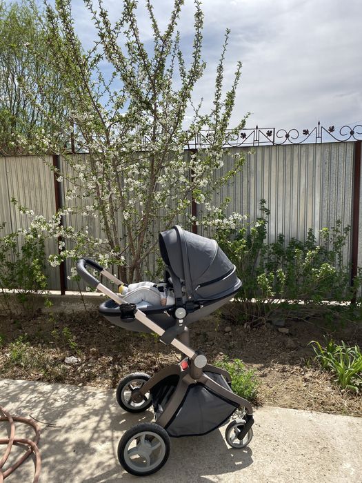 Коляска Hot Mom 2в1 grey