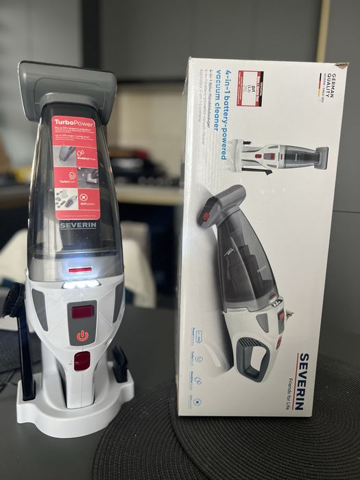 Aspirator de mana Severin HV7146 4in1 18V, Aspirare lichid - Impecabil