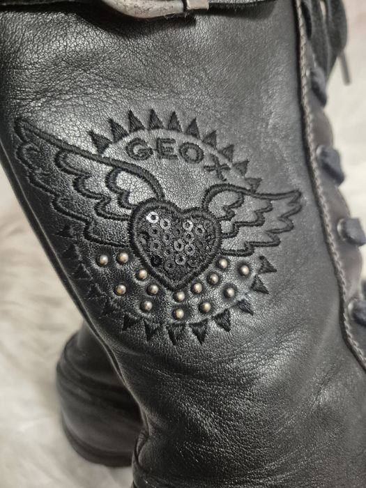 Ghete piele Geox marimea 32
