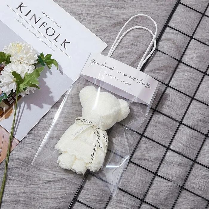 Полотенчик + подарочный пакетик