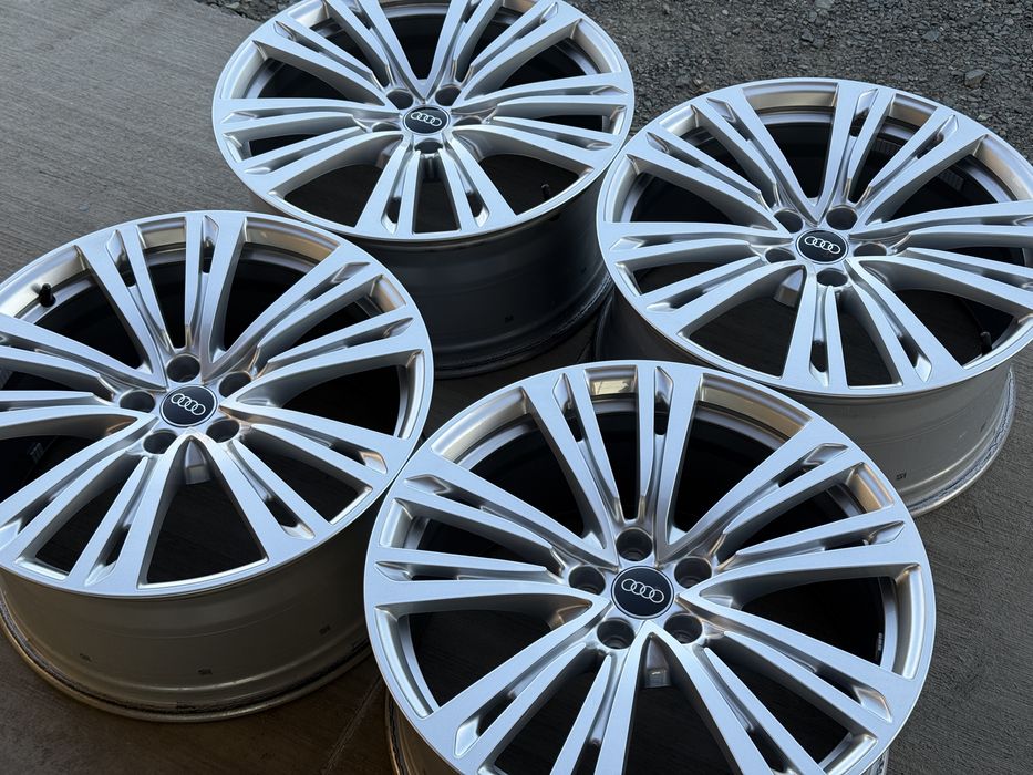 4бр. ПОЧТИ НОВИ 20” ОРИГИНАЛНИ Джанти 5х112 за -AUDI/VW/SEAT/SKODA/VAG- 9Jx20H2, ET40