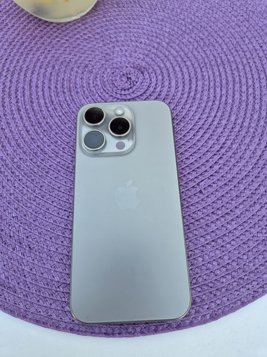 Iphone 15 pro titanum gray