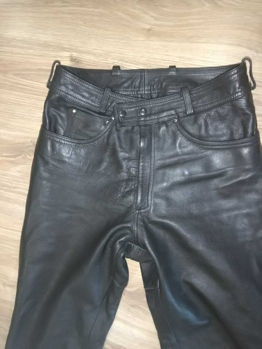 Мъжки панталони естествена кожа