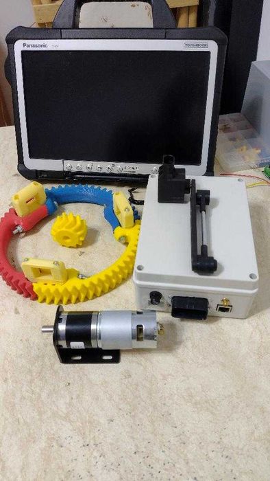 Gps agricol cu autoghidare de precizie  cu baza RTK inclusa in pachet